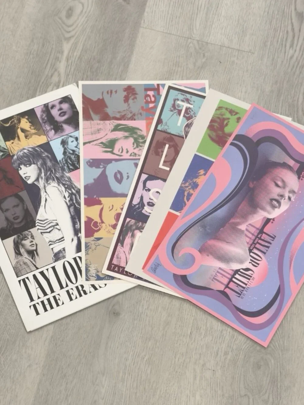 Taylor Swift Eras Tour VIP 4 Posters / Prints Numbered - #11604 - Picture 1 of 5